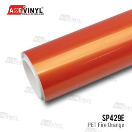 PET Fire Orange Vinyl