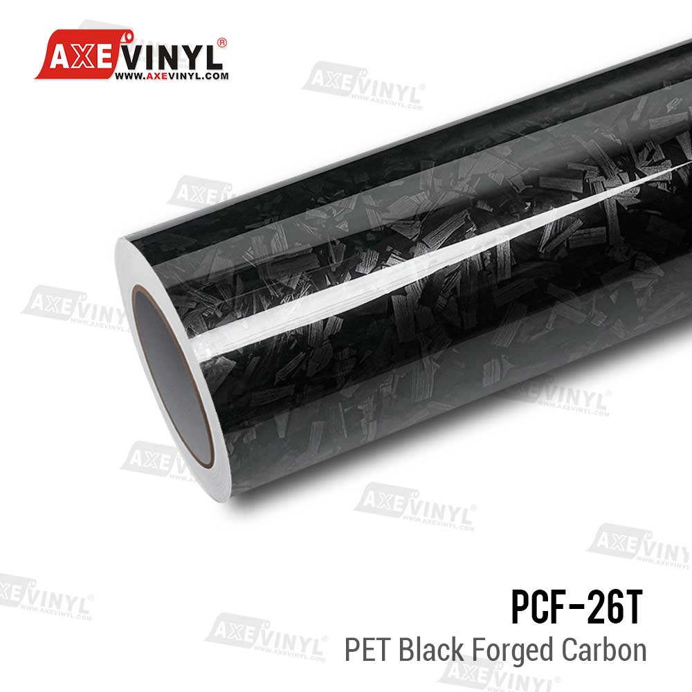 PET Black Forged Carbon Vinyl