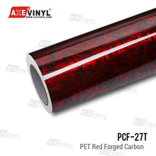 Load image into Gallery viewer, Super Gloss Red Forged Carbon Vinyl