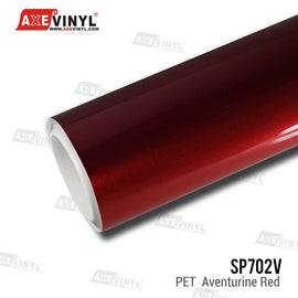 PET Aventurine Red Vinyl