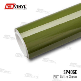 PET Battle Green Vinyl
