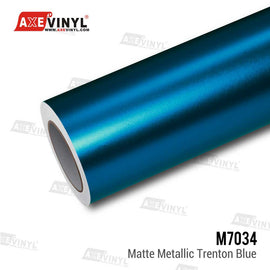Matte Metallic Trenton Blue Vinyl
