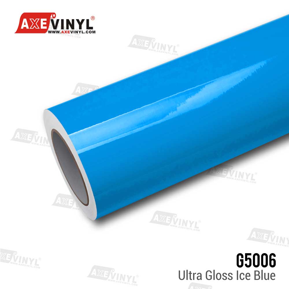 Ultra Gloss Ice Blue Vinyl