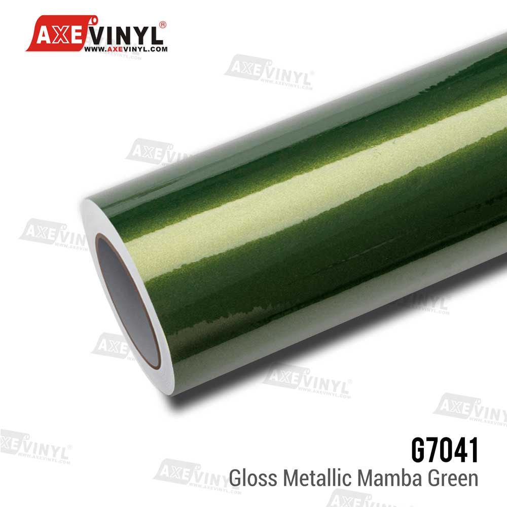 Gloss Metallic Mamba Green Vinyl