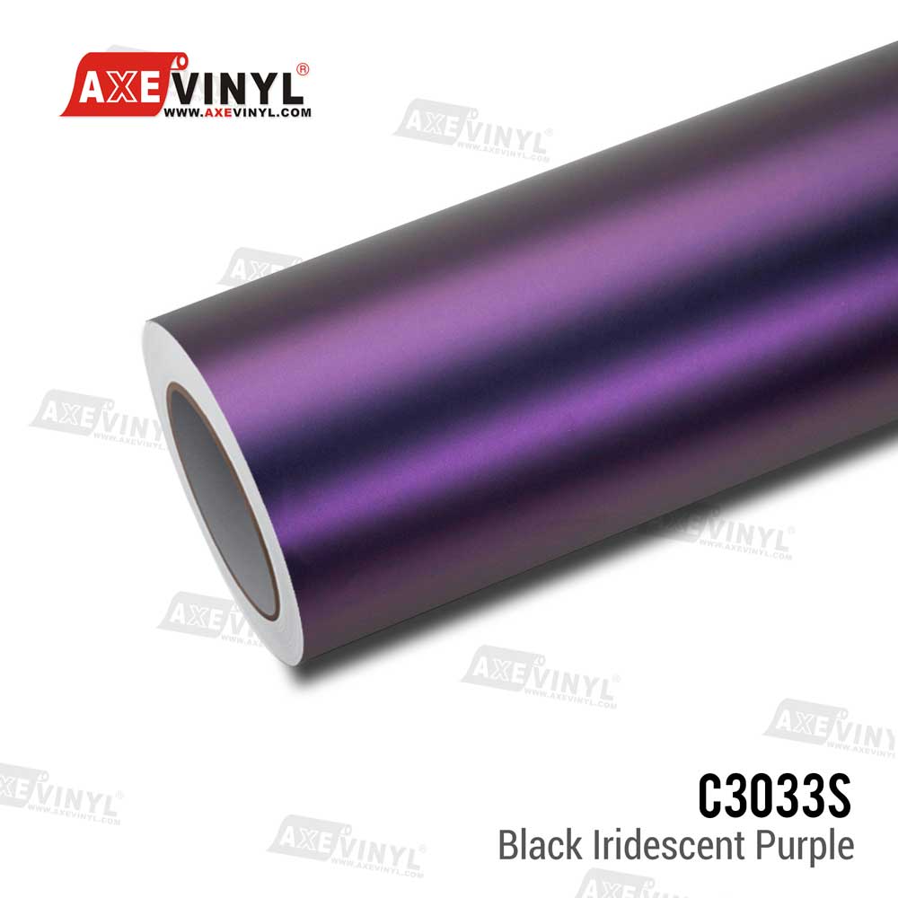 Black Iridescent Purple Vinyl