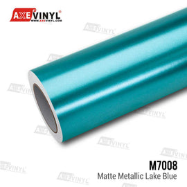 Matte Metallic Lake Blue Vinyl