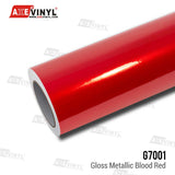 Gloss Metallic Blood Red Vinyl