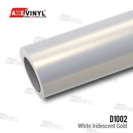 White Iridescent Gold Vinyl