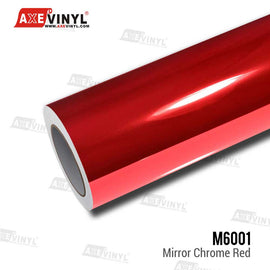 Mirror Chrome Red Vinyl