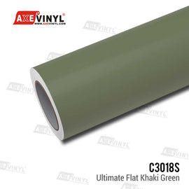 Ultimate Flat Khaki Green Vinyl