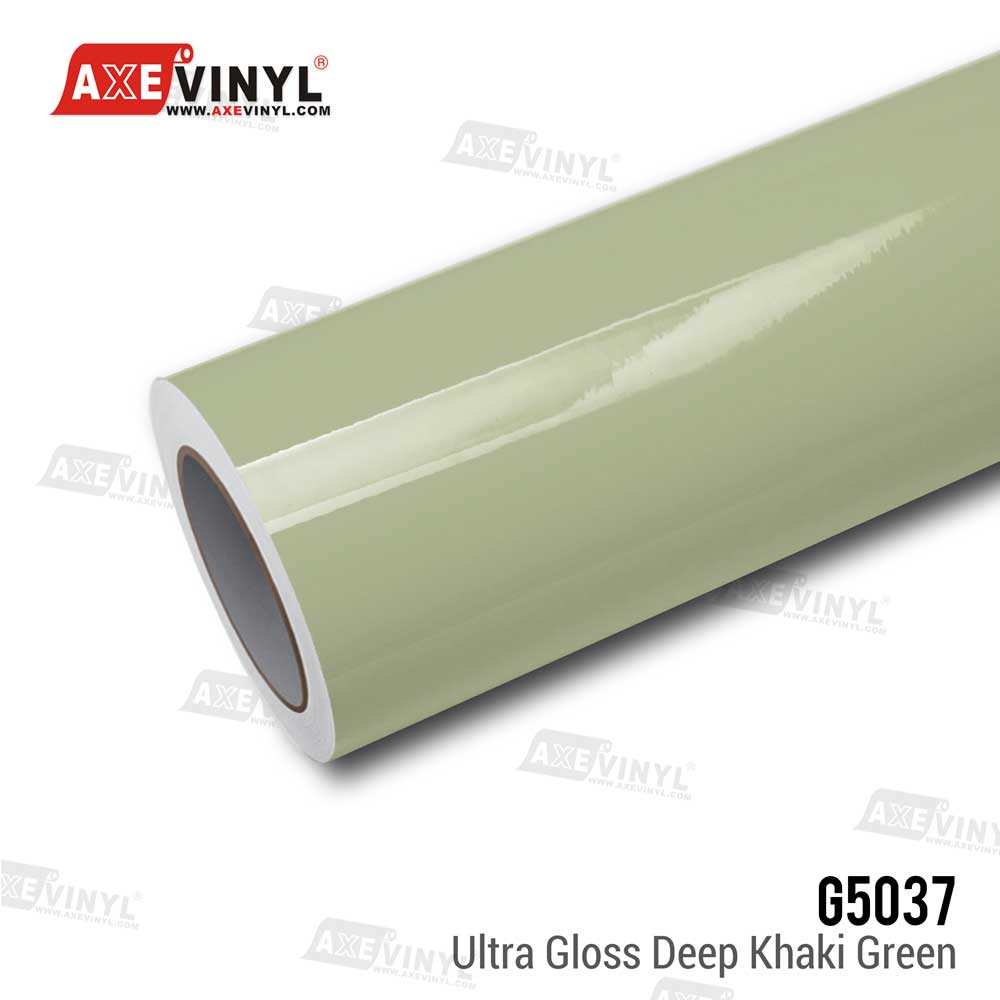 Ultra Gloss Khaki Green Vinyl