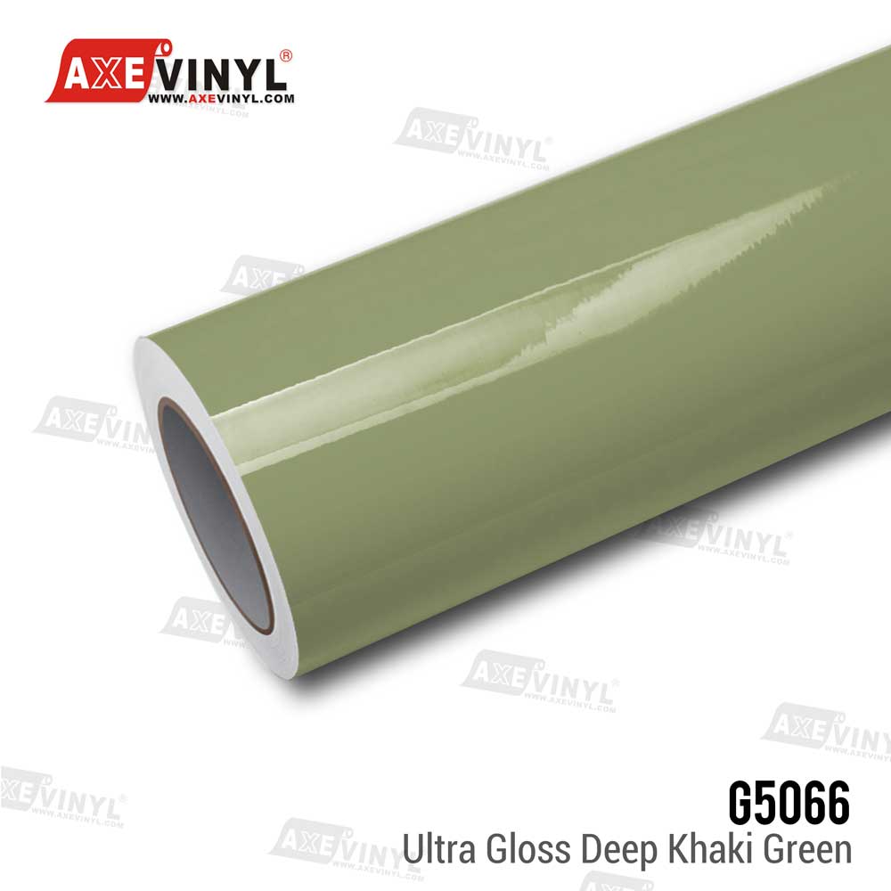 Ultra Gloss Deep Khaki Green Vinyl