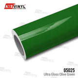 Ultra Gloss Olive Green Vinyl